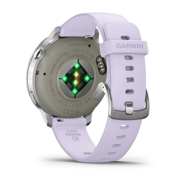 GARMIN Venu 4 41mm Gray/Silver/Periwinkle GPS Smartwatch (010-03013-01)