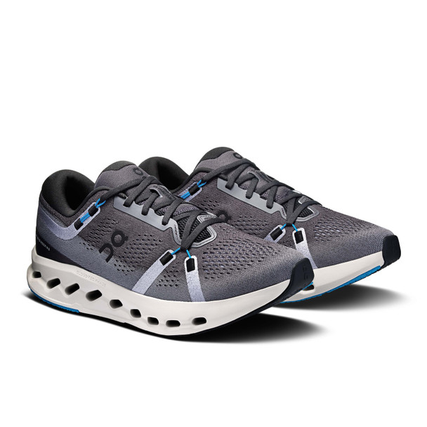 ON FOOTWEAR Men's Cloudsurfer 2 Black/Malibu Running Shoes