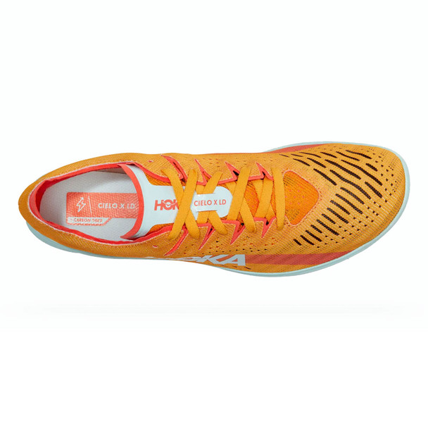 HOKA Unisex Cielo X LD Radiant Yellow/Camellia Running Shoes