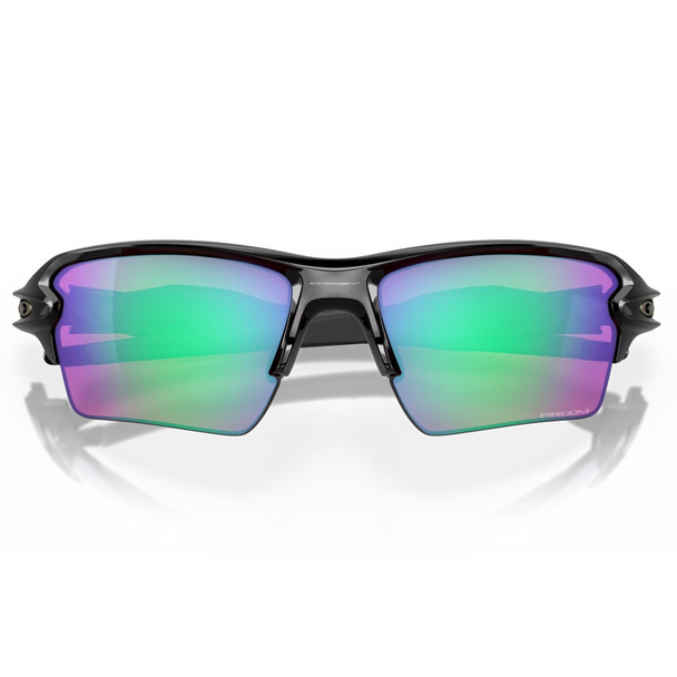 OAKLEY Men's Flak 2.0 XL Polished Black/Prizm Golf Rectangular Sunglasses (OO9188-05)