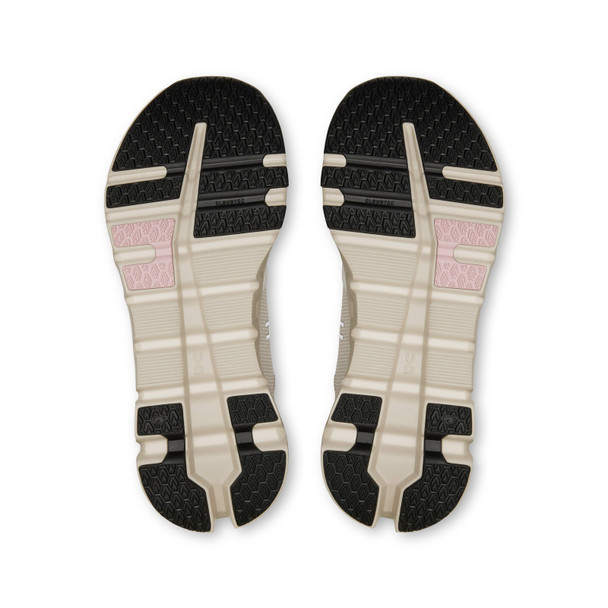 ON FOOTWEAR Women's Cloudrunner 2 Wide Ivory/Mauve Running Shoes