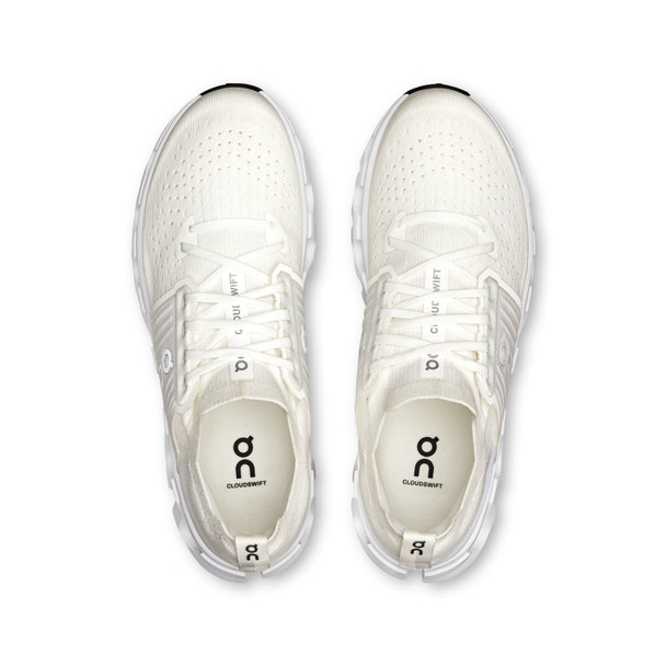 ON FOOTWEAR Men's Cloudswift 4 White Running Shoes