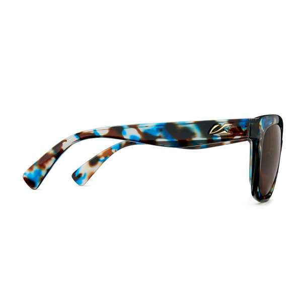 KAENON Women's Cali Tidepool/Ultra Brown 12% Polarized Sunglasses (219TPTPGL-UB12)