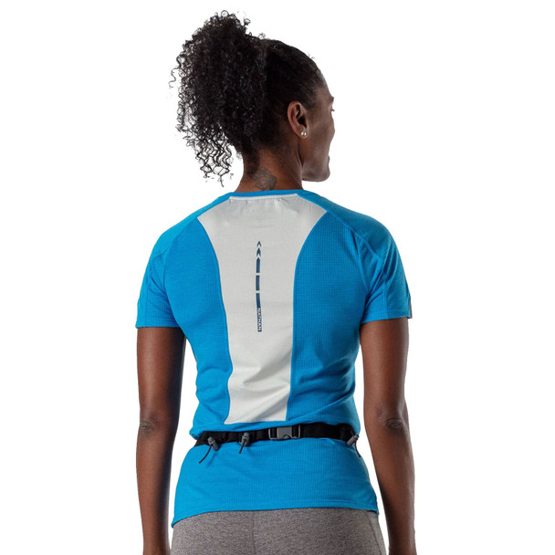 NATHAN SPORTS Mirage Pack Plus Black/Reflective Silver Adjustable Belt (NS10060-00010-OSFM)