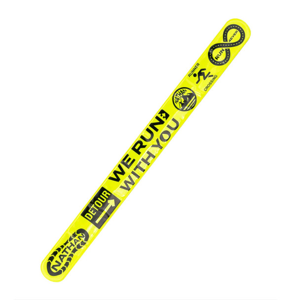 NATHAN SPORTS Inspired/Hi-Viz Yellow Reflex Band (NS1014-0227-00)