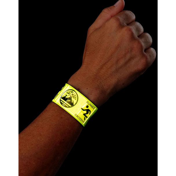 NATHAN SPORTS Inspired/Hi-Viz Yellow Reflex Band (NS1014-0227-00)