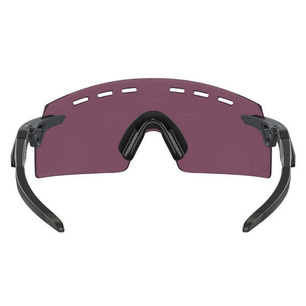 OAKLEY Men's Encoder Strike Vented Matte Grey Smoke Frame/Prizm Road Black Lenses Sunglasses (OO9235-1039)