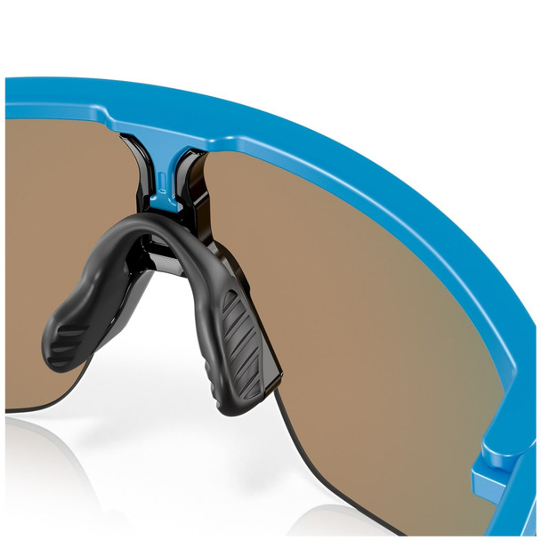 OAKLEY Youth Resistor Sky Blue Frame/Prizm Ruby Lenses Sunglasses (OJ9010-0523)