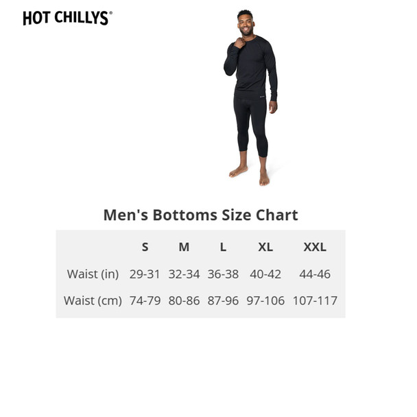 HOT CHILLYS Men's Micro-Elite Chamois Deluxe Boot Tech Tight