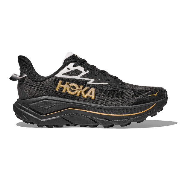HOKA Women's Challenger 8 Black/Gold Trail Running Shoes