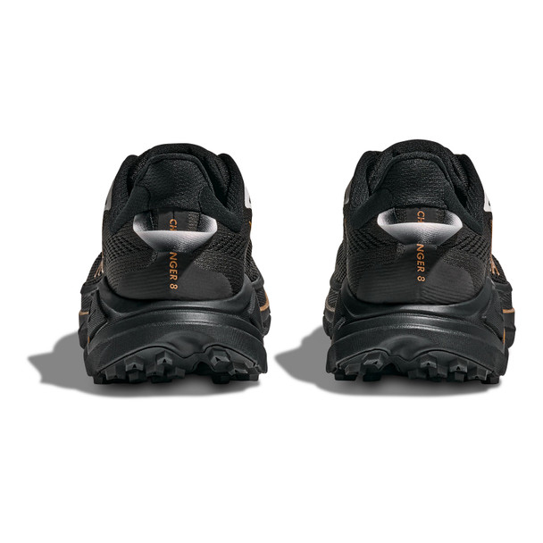 HOKA Men's Challenger 8 Black/Gold Trail Running Shoes