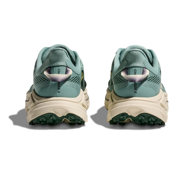 HOKA Men's Challenger 8 Wide Jade/Truffle Salt Trail Running Shoes