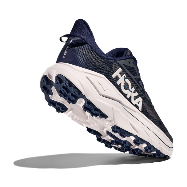 HOKA Men's Challenger 8 Wide Midnight Blue/Grout Trail Running Shoes