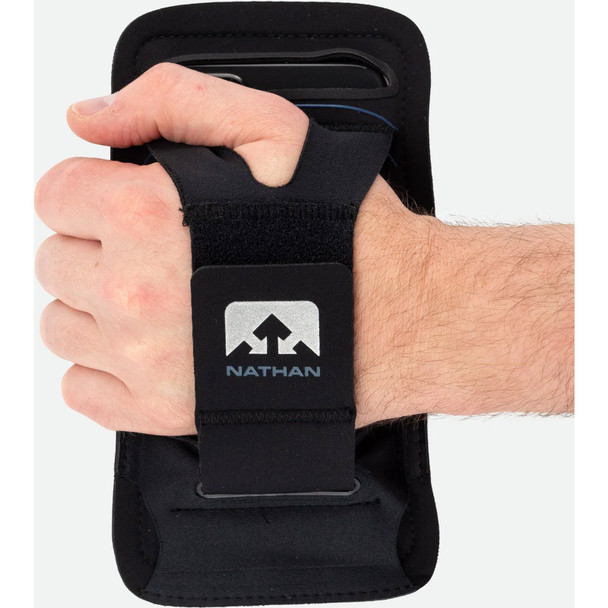 NATHAN SPORTS Vista Black Handheld Phone Carrier (NS4918-0015-00)