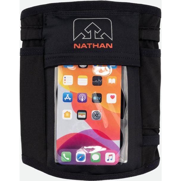 NATHAN SPORTS Vista Black S/M Smartphone Arm Sleeve (NS4919-0015-10)