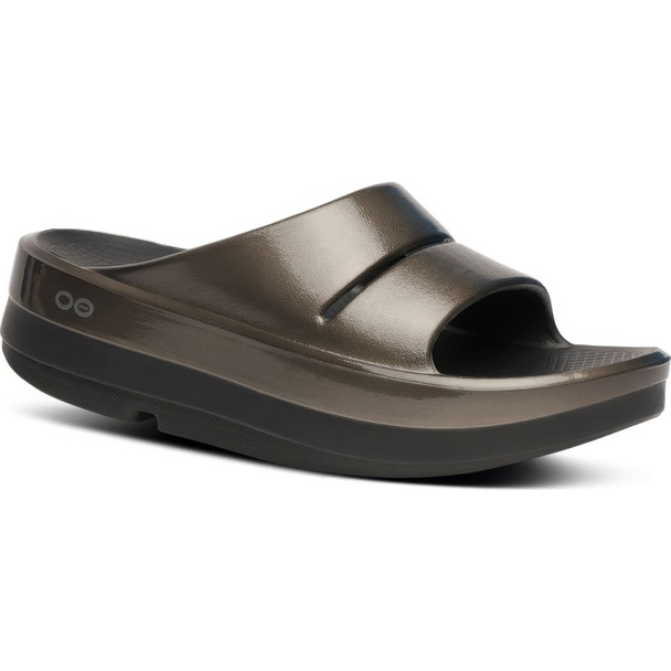 【美品】OOFOS(ウーフォス) OOmega OOahh Luxe OOFOS Women's OOmega OOahh Luxe Slide - Free Shipping