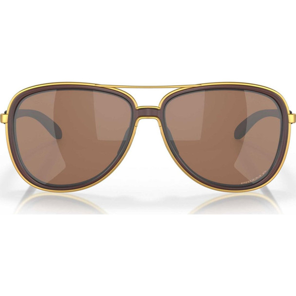 OAKLEY Split Time Matte Rootbeer Frame/Prizm Tungsten Polarized Lenses Sunglasses (OO4129-2258)