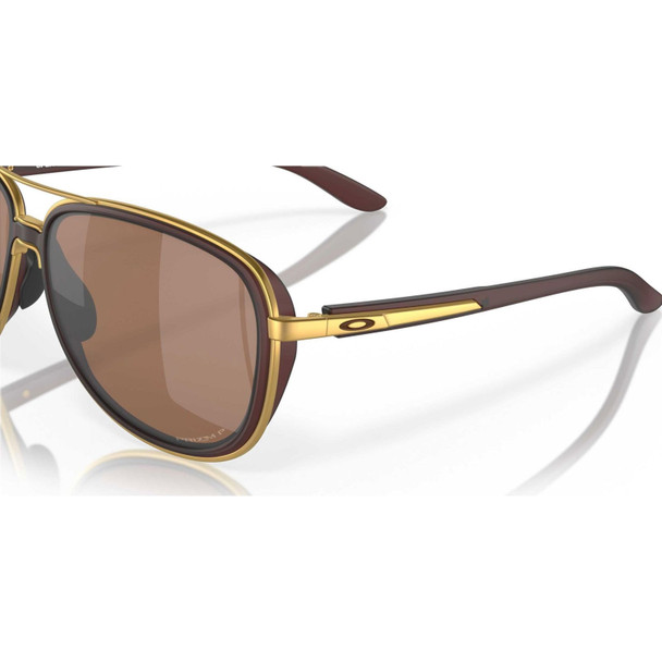 OAKLEY Split Time Matte Rootbeer Frame/Prizm Tungsten Polarized Lenses Sunglasses (OO4129-2258)