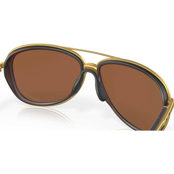 OAKLEY Split Time Matte Rootbeer Frame/Prizm Tungsten Polarized Lenses Sunglasses (OO4129-2258)