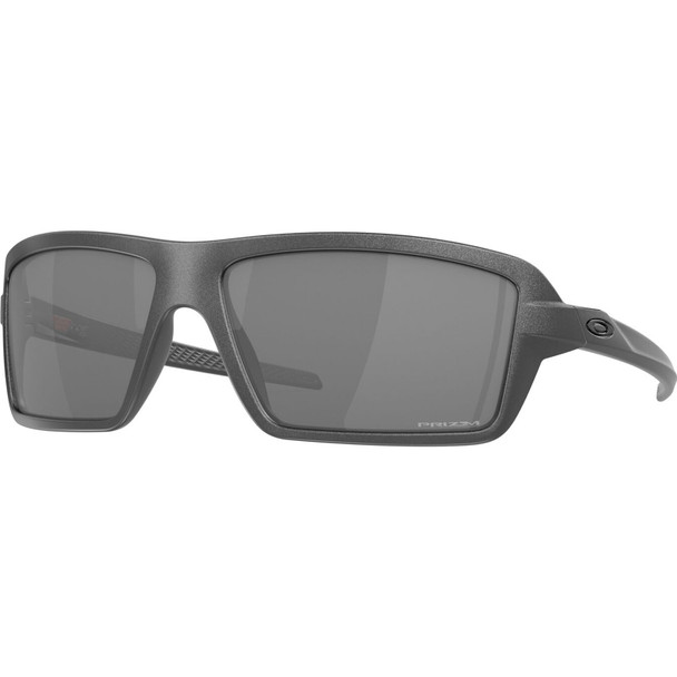 OAKLEY Cables Steel Frame/Prizm Black Lenses Sunglasses (OO9129-363)