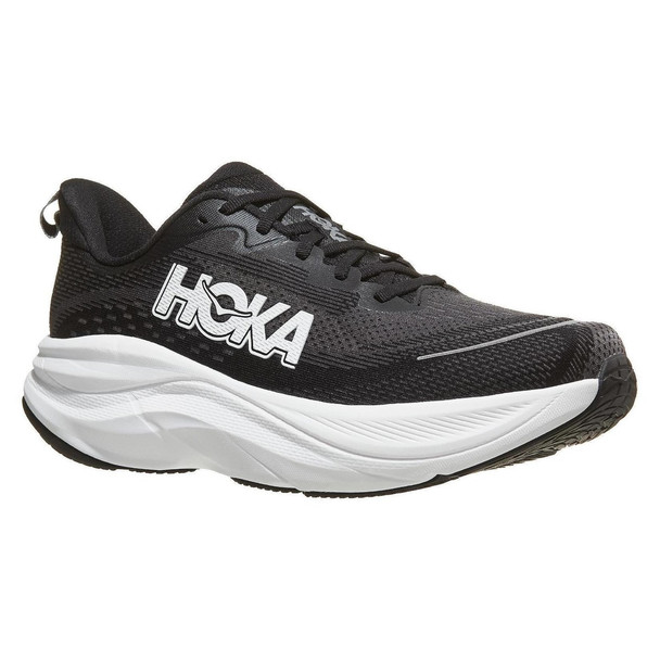 HOKA Men's Skyflow Black/White Running Shoes
