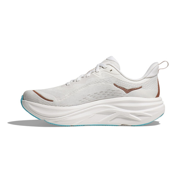 HOKA Women's Skyflow Frost/Rose Gold Running Shoes