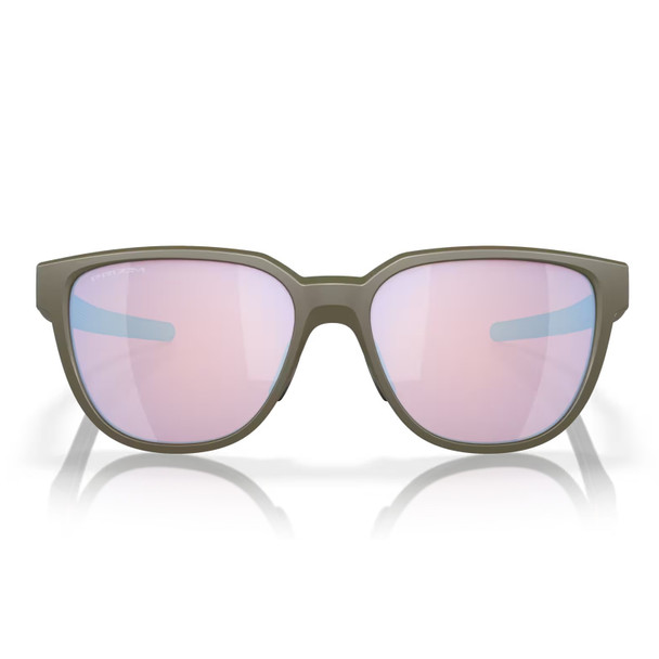 OAKLEY Actuator Matte Dark Brush Frame/Prizm Snow Sapphire Lenses Rectangular Sunglasses (OO9250-957)