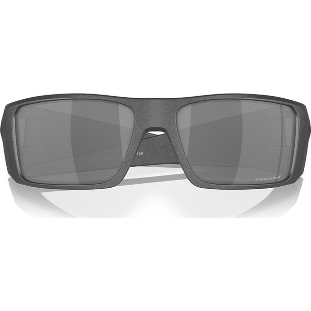 OAKLEY Heliostat Steel Frame/Prizm Black Lenses Sunglasses (OO9231-361)