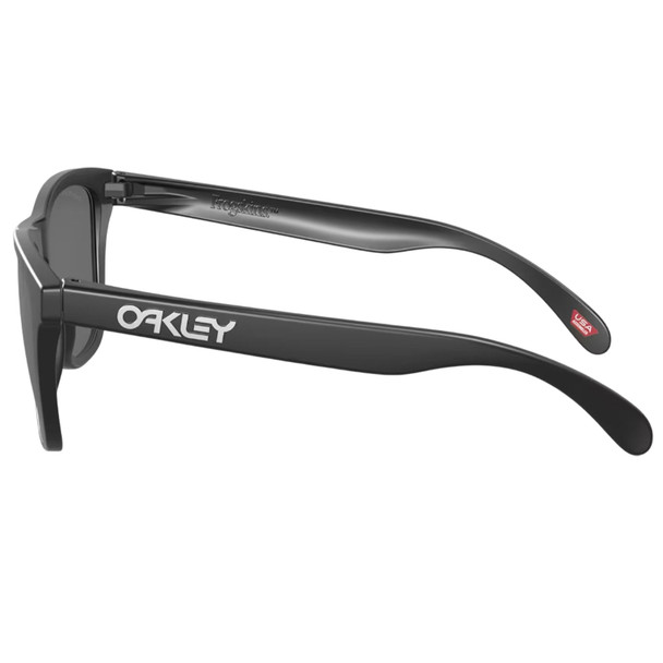 OAKLEY Men's Frogskins Sunglasses with Matte Black Frame and Prizm