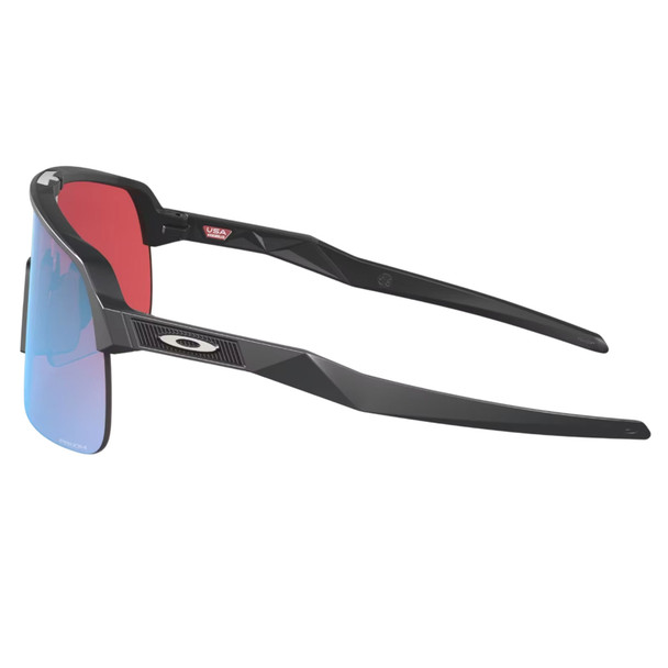 OAKLEY Men's Sutro Lite Sunglasses with Matte Carbon Frame and Prizm Snow Sapphire Lens (OO9463-1739)