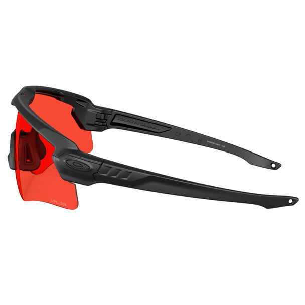 OAKLEY Men's Standard Issue Ballistic Sunglasses with M Alpha Black Frame and Laser LPL-3B Lens (OO9296-3444)