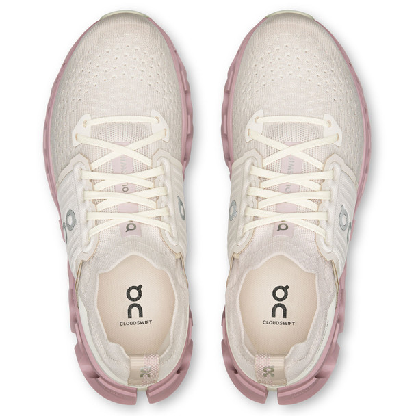 ON FOOTWEAR Women's Cloudswift 4 Pearl/Mauve Running Shoes
