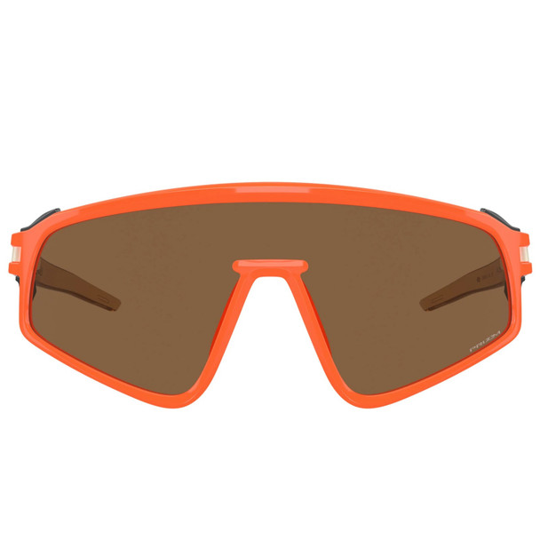 OAKLEY Latch Panel Neon Orange Frame/Prizm Bronze Lenses Sunglasses (OO9404-1135)