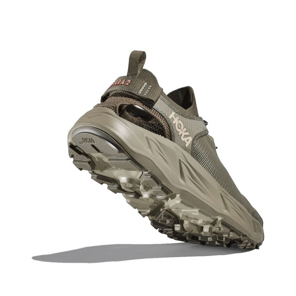 HOKA Men's Hopara 2 Barley/Oat Milk Sandals (1147650-BYT)