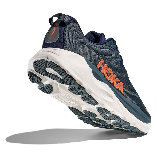 HOKA Men's Gaviota 6 Wide Midnight Blue/Faded Navy Running Shoes