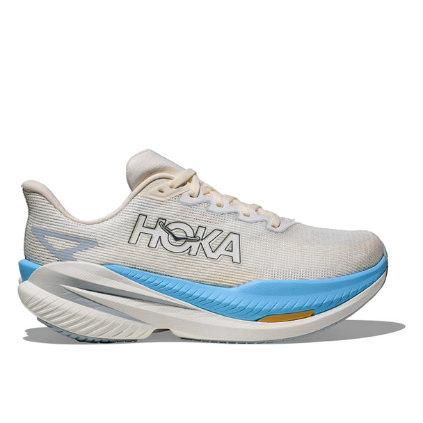 HOKA Women's Mach X 3 White/Alabaster Running Shoes