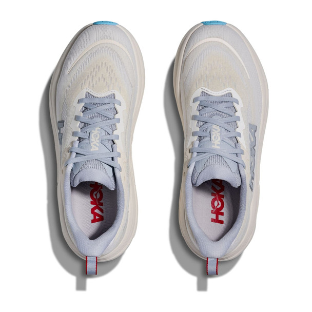 HOKA Women's Skyflow Wide Alabaster/Mineral Blue Running Shoes