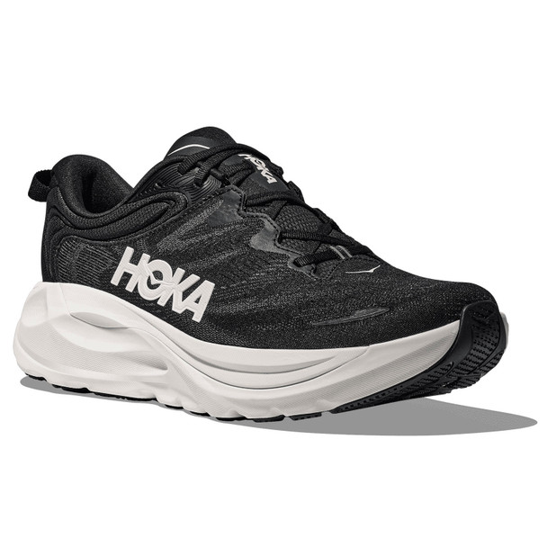 HOKA Men's Gaviota 6 Wide Black/White Running Shoes