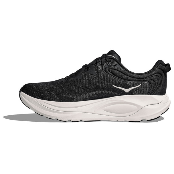 HOKA Men's Gaviota 6 Wide Black/White Running Shoes