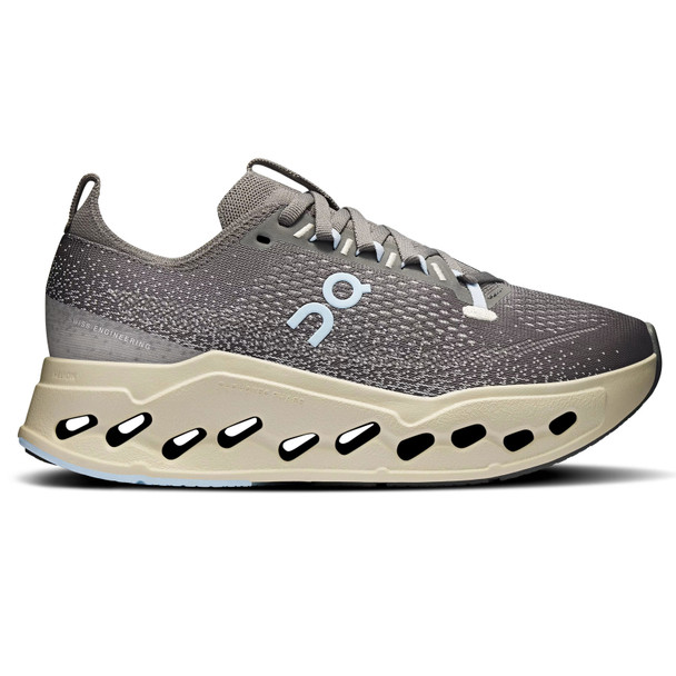 ON FOOTWEAR Women's Cloudsurfer Max Asphalt/Ice Running Shoes