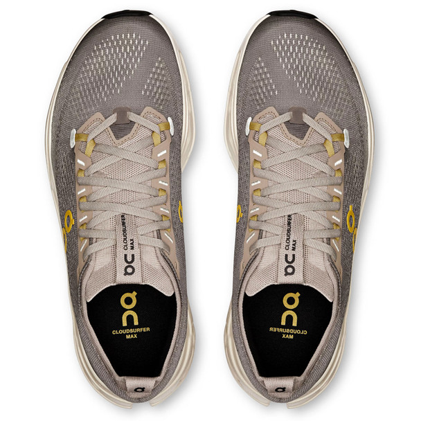 ON FOOTWEAR Men's Cloudsurfer Max Cinder/Pelican Running Shoes