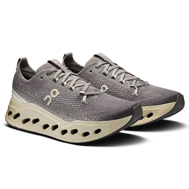 ON FOOTWEAR Men's Cloudsurfer Max Asphalt/Ice Running Shoes