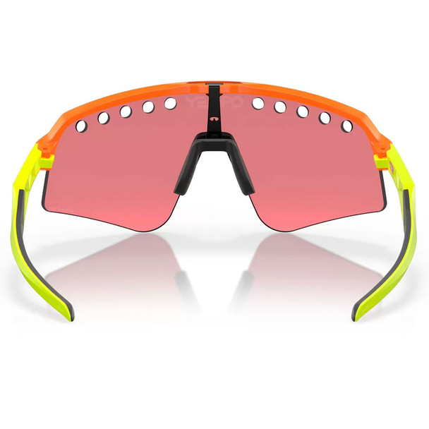 OAKLEY Sutro Lite Sweep Sunglasses with Orange Frame and Prizm Trail Torch Vented Lenses (OO9465-0839)