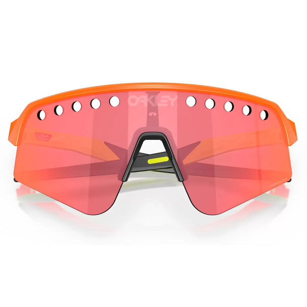 OAKLEY Sutro Lite Sweep Sunglasses with Orange Frame and Prizm Trail Torch Vented Lenses (OO9465-0839)