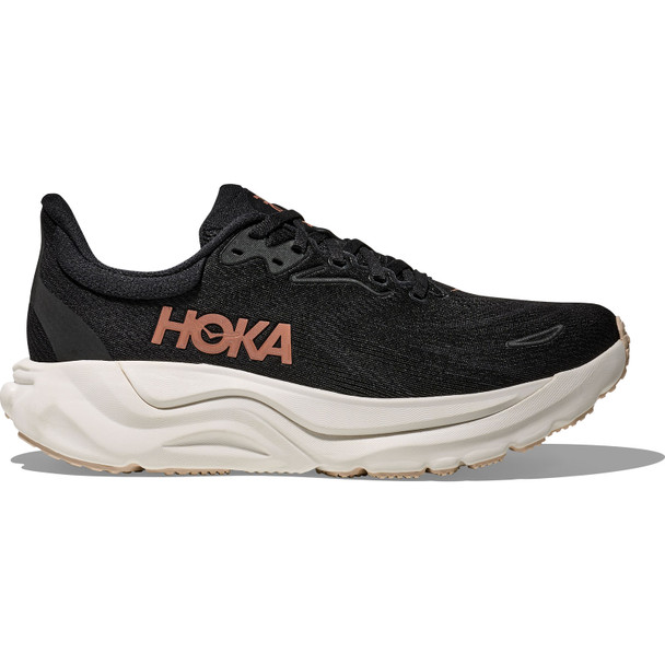 HOKA Women's Arahi 8 Wide Black/Rose Gold Shoes