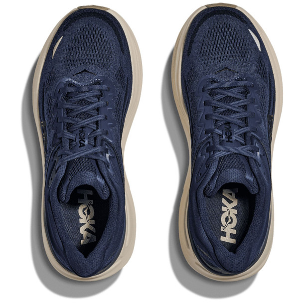 HOKA Men's Bondi 9 Wide Midnight Blue/Varsity Navy Running Shoes