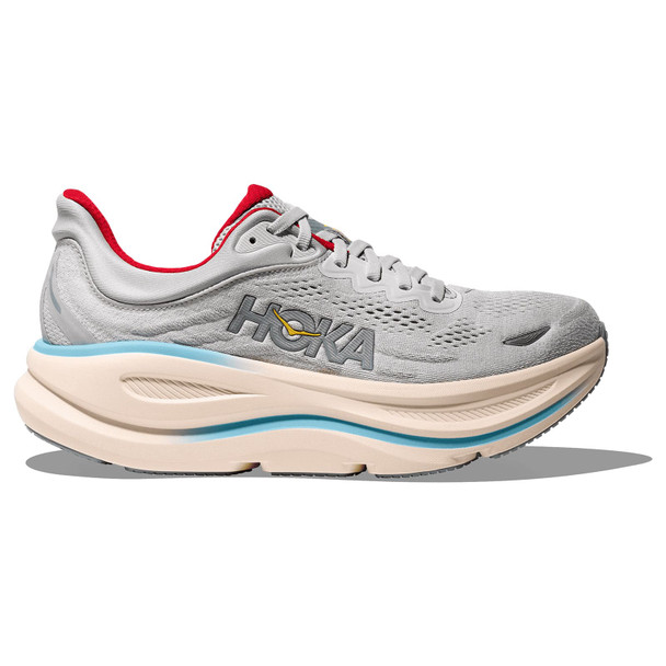 HOKA Women's Bondi 9 Cosmic Grey/Stardust Running Shoes