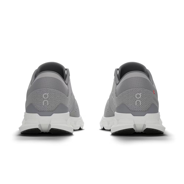 ON FOOTWEAR Men's Cloud X 4 Alloy/Ivory Running Shoes