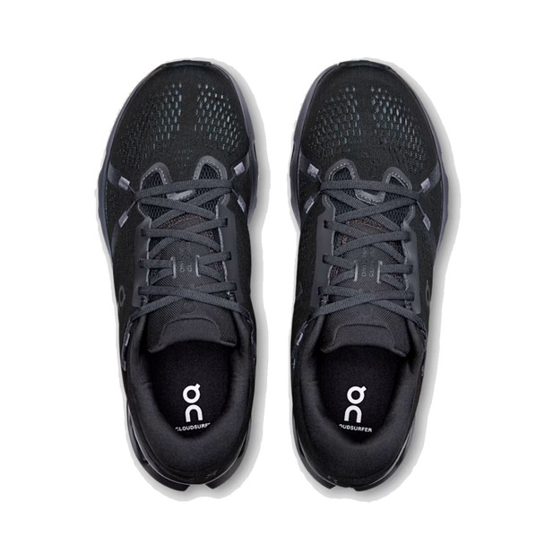 ON FOOTWEAR Mens Cloudsurfer 2 Wide Black/Black Running Shoes