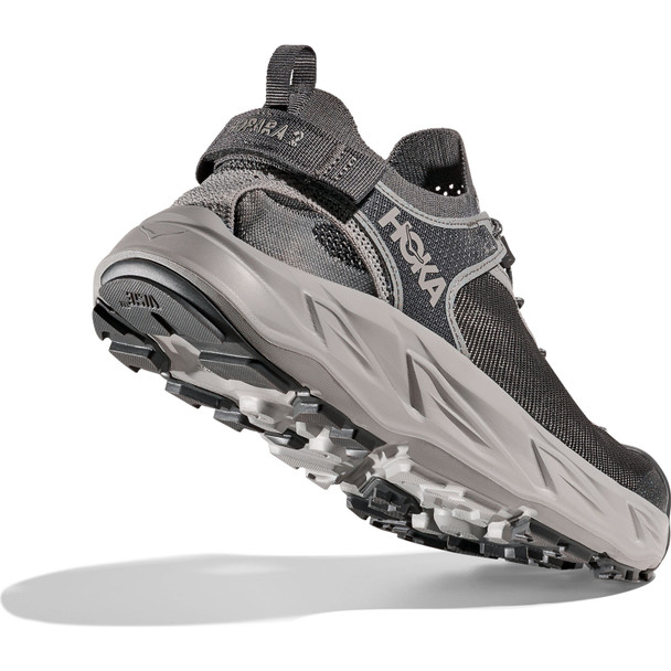 HOKA Men's Hopara 2 Satellite Grey/Stellar Grey Hiking Sandals